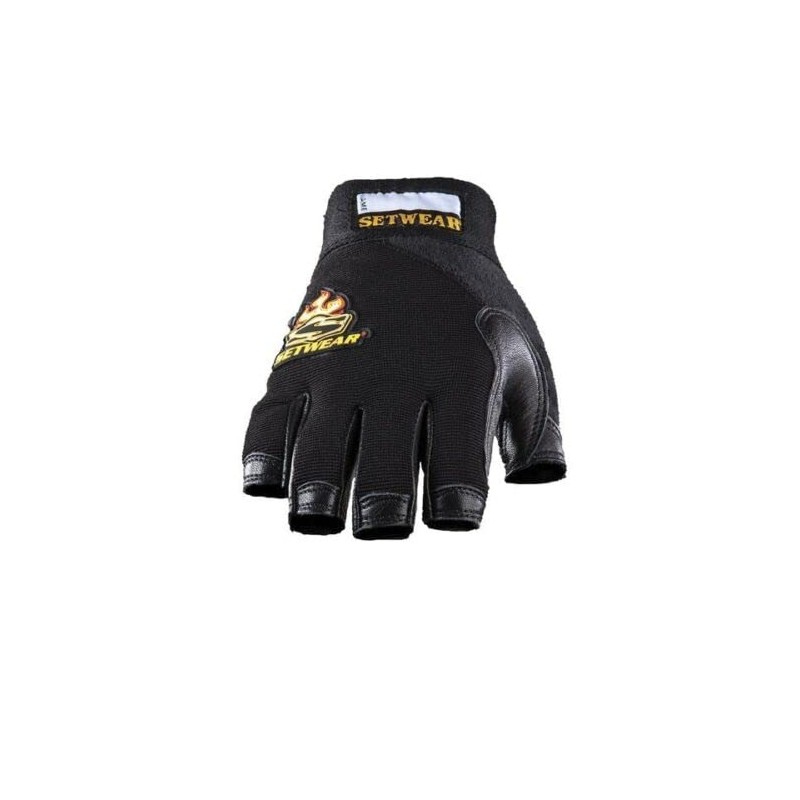 Setwear Synthetic Fingerless Glove - Large