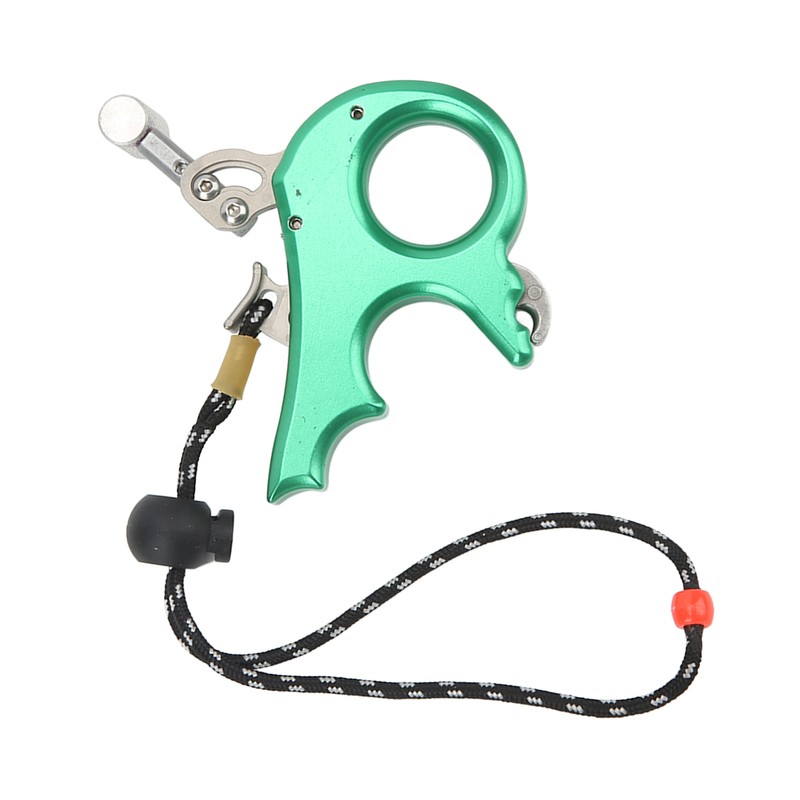 Archery Thumb Trigger Aluminum Alloy Compound Bow Release Aids 3