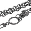 UNIQSUM Double Ring leash Skull Hook Keychain Biker Punk Wallet