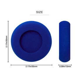 Voarmaks Foam Cushion Ear Pads for JLAB Rewind Wireless Headphone, Comfortable High-Density Replacement Sponge Cover