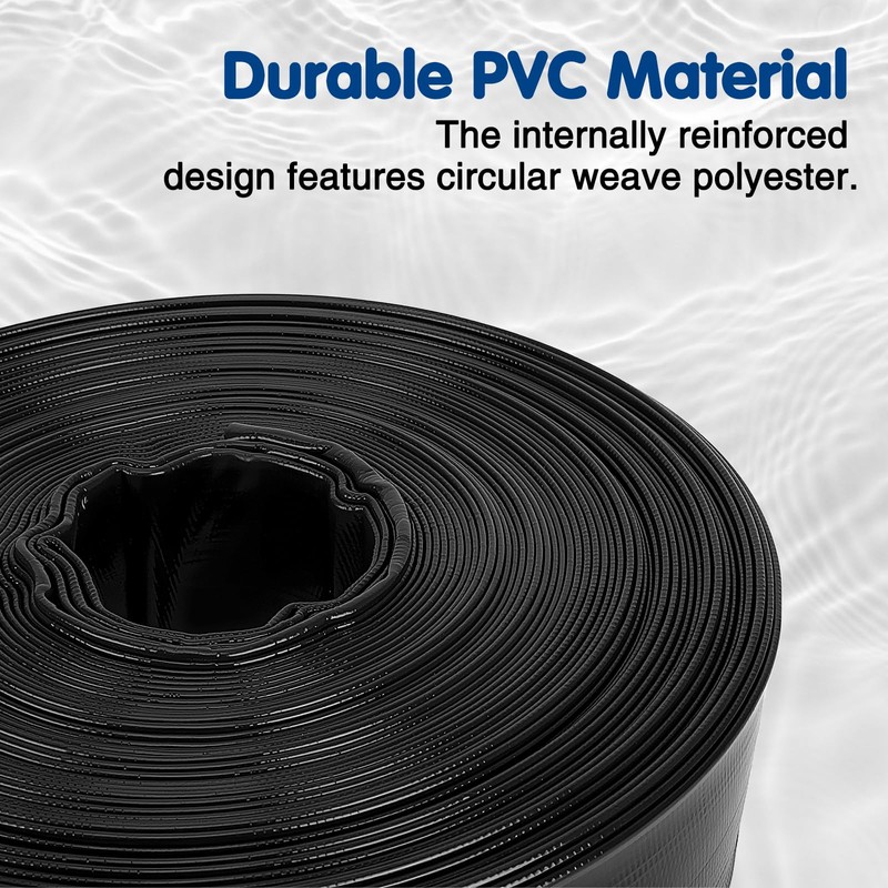 Backwash Hose, 2" x 100' Pool Backwash Hose, Backwash Hoses