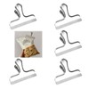 Pack of 5 Metal Clips, Clips, Large, Sealing Clips, Clips