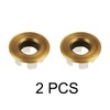 NSODOO Sink Cover Overflow Cover Brass Insert Hole Round Caps
