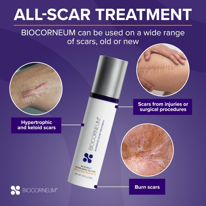 Biocorneum Advanced Scar Treatment – Silicone Scar Gel with Silishield®