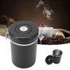 Coffee Bean Storage Stainless Steel Airtight Container Coffee with 30ml