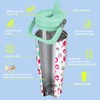 Zukro 50 OZ Tumbler With Flip Straw |Triple-Wall Vacuum Insulated
