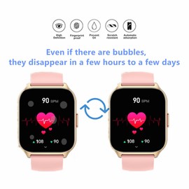 MIHENCE Screen Protector for P95 2.0 Inch Smartwatch, TPU HD Screen Protector Compatible with Zoskvee P95 / Narcid P95 / Popglory P95 2.0 Inch Smartwatch [Pack of 6]