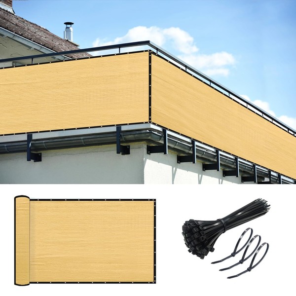 KANAGAWA 3ft x72ft Privacy Screen Fence, 90% Blockage Heavy Duty