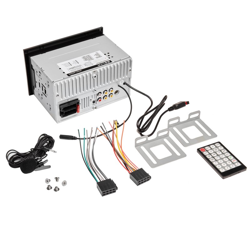 Belva BMV62W 6.2" Double DIN Touchscreen Bluetooth Car Stereo Receiver