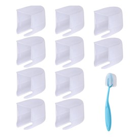 10 Pcs Ink Blending Brush Head Protection Caps Craft Ink Blending Brush Cases Foundation Makeup Brush Covers for Most Brush Heads