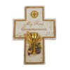 My First Communion Cross Shaped 2.5 x 3.5 Inch Resin