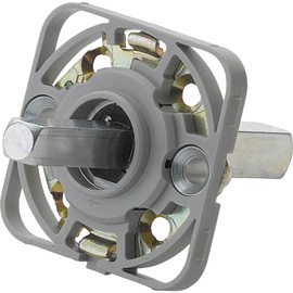 HOPPE Mounting Module UP52/RFL Square Door Handle Rosette VK 10/62 mm Steel Aluminium Coloured