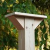 Outdoor Little Library Mount Stable Wood Book Storage Box Bracket,