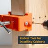 POWERTEC Cabinet Face Frame Clamps (2 Pack) - Cabinet Installation