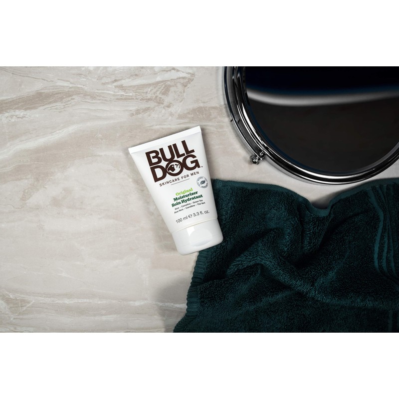 Bulldog Skincare Original Face Moisturizer for Men, Hydrating Lotion, 100