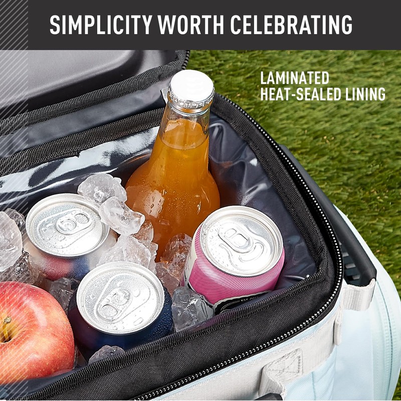 THERMOS ICON Series, 18 Can Backpack Cooler, Glacier