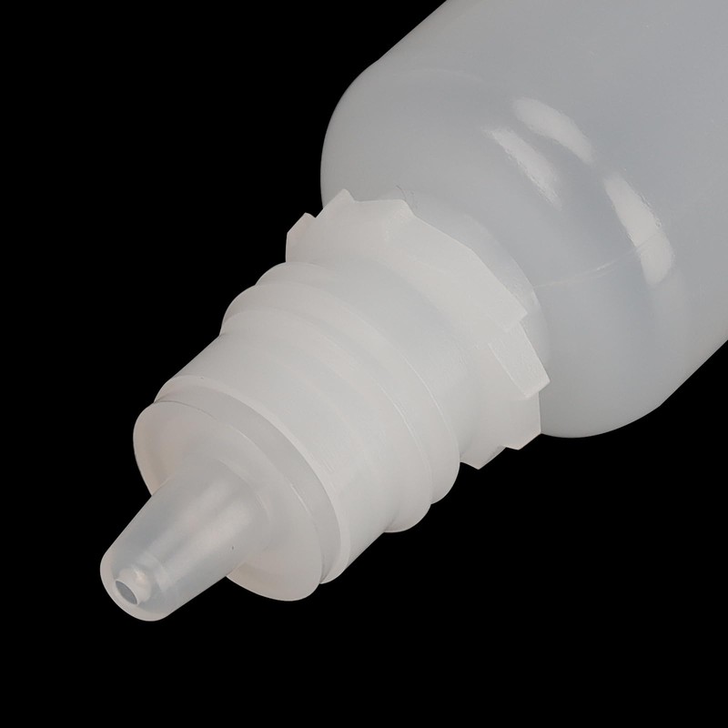 KEILEOHO 200 PCS 10ml White Empty Dropper Bottles, Eye Liquid