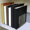 LOVIVER Acrylic Bookend for Shelves Book Holder Non Skid Heavy
