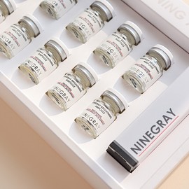 [1+1] Nine Gray Brightening Whitening Wrinkle Moisture Ampoule 50ml / [1+1] 나인그레이 브라이트닝미백주름수분앰플50ml