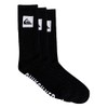 Quiksilver AQYAA03311 Yamanami Logo Men's Socks 9.8 - 10.6 inches