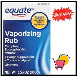 Equate Vaporizing Rub Ointment, 3.53 oz