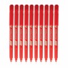 Fineliner Pens, RED, Pack of 10, Extra Fine Point (0.3mm),