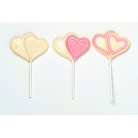 Wilton Double Heart Lollipop Mold