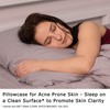 Anti Acne Pillowcase - King Size 20"x36" with Zipper, Premium