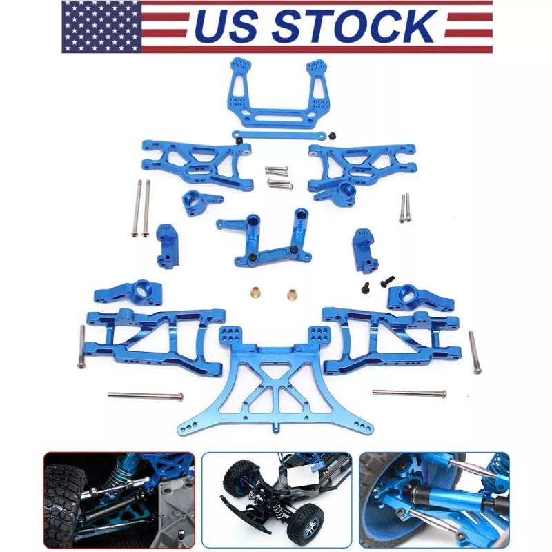 For 1/10 Traxxas Slash 2WD/Stampede/Bandit/Rustler RC Car Parts Metal Full