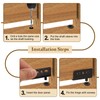 uxcell 1Set Pivot Hinge, 40 x 18 mm Heavy Duty
