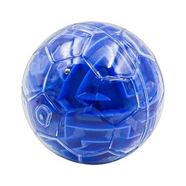 POFET Maze Ball Toy, Mini 3D Magic Puzzle Toy, Metal Bead Labyrinth Intelligence & Idea Maze Game Classic Puzzle Brain Teasers Gifts for kids and Adults
