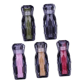 Mikinona 5pcs Multicolored Rhinestone Bead Nail Stickers for Manicure Art DIY Nail Decorations for Elegant Design and Home Decor