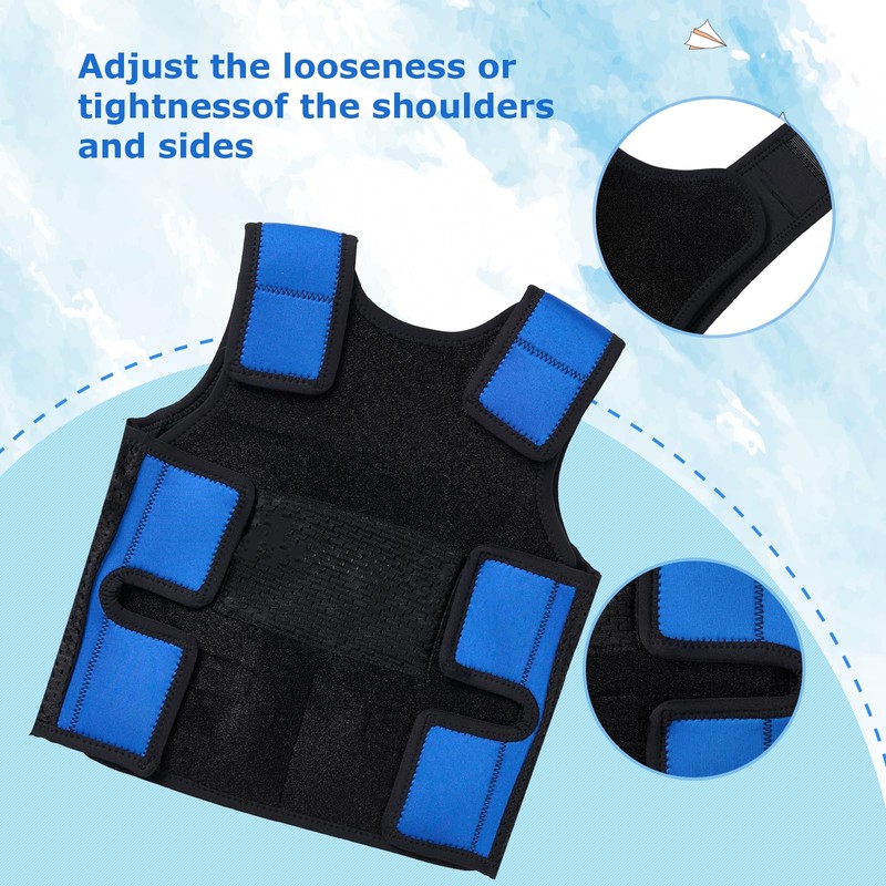 TOPARCHERY Weighted Vest for Kids with Sensory Needs - Compression