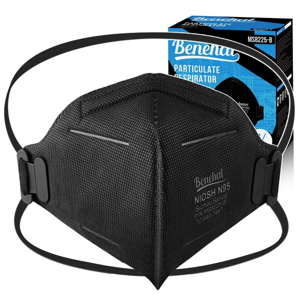NIOSH Approved N95 Mask Particulate Respirators, Pack of 25 N95