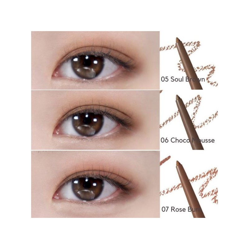 BBIA Last Auto Gel Eyeliner 0.3g, Shade:20 Mauve Burn