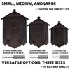 Eco-Friendly Wooden Bat House| Handcrafted Cedar Bat Shelter | Wildlife