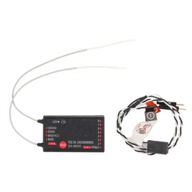 FS SR8 2.4GHz 8 Channel Receiver Double Antenna Bidirectional Receiver for RC Helicopters Engineering Vehicles