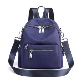Backpack Purse for Women Girls Fashion Small Backpack Anti-Theft Casual Travel Daypack Shoulder bag Dark blue