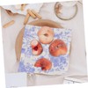 CHILDWEET Leaf Printed Napkins Soft Household Napkins for Parties Weddings
