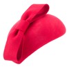 Lawliet Teardrop Women 1940s Wool Felt Fascinator Hat Bow Tam