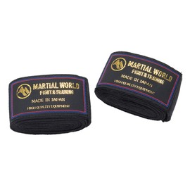 MARTIAL WORLD BT5-BK Vantage, For Juniors, Black, Width 1.6 x Length 78.7 inches (4 x 200 cm), Black