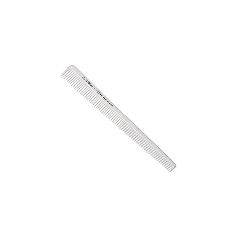 Eurostil Hairdressing Comb 18cm White 1 Piece 21g