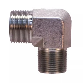 GATES FS2501-04-02  HYDRAULIC ADAPTER  04 MALE FACE SEAL X 02 MALE PIPE 90 DEGREE