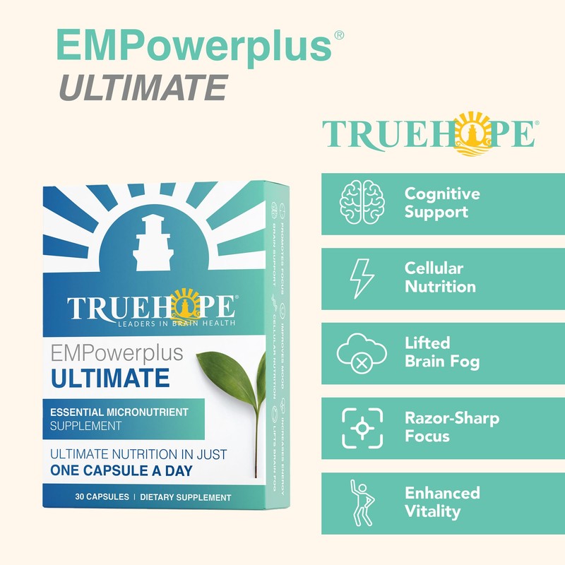 Truehope EMPowerplus Ultimate Strength | Most Effective Brain, Energy &