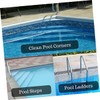 Sosoport 2 pcs Small Suction Vacuum Brush Head for Pool