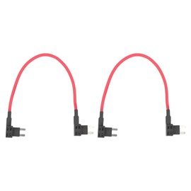 TIPM Bypass Cable Fuse Adapter Holder 14AWG 20AMP Standard Repair Fuel Pump Relay Accessories 2 Set Repair Car Fuse Holder Connector Compatible with 1500 2500 3500 2007-2016