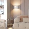 Aipsun 4 Pack Aluminum Modern Indoor LED Wall Sconce Hardwired