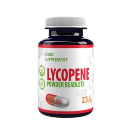 Lycopene 10% Beadlet 15mg, 90 Vegan Capsules, Natural Antioxidant, High Strength Supplement