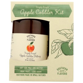 SOUTHERN CITY FLAVORS Apple Cobbler Filling, 27 OZ