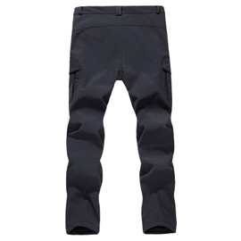 Tactical Pants for Men Military Pants Work Pants for Men Hiking Pants Mens Camping Pants Winter Pants for Men Fleece Lined Black